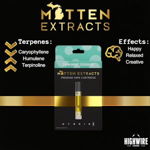 MITTEN EXTRACTS - Mitten Extracts Cart Thin Mint Cookies 1g