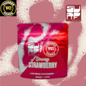 Strawberry | Live Resin | Thunder Canna x SURF | 4pc x 50mg