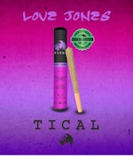 Tical- Love Jones- 1g Preroll