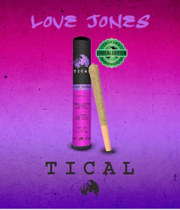 Tical - Tical- Love Jones- 1g Preroll