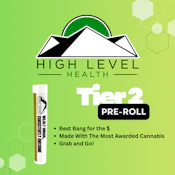 HLH Tier 2 Pre Roll 1 Gram Blueberry