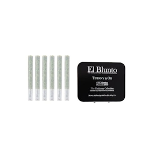 El Blunto by Albert Einstone's - Tiffany & OG (H) | .5g 6pk Diamond Infused El Jointito | El Blunto by AE