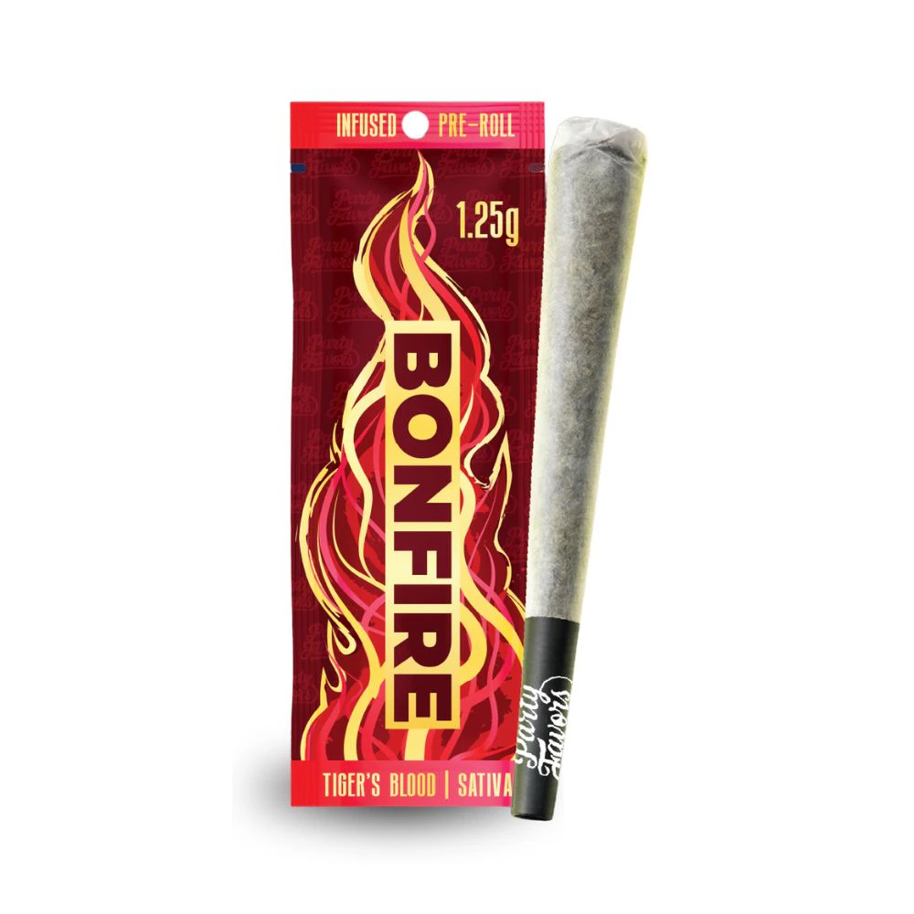 Bonfire - Tiger's Blood Bonfire 1.25g Infused Preroll - PARTY FAVORS (BONFIRE) Main Image