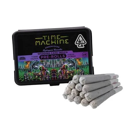 Time Machine - Time Machine - Wedding Cake- Pre-Roll 7pk - 3.5G Main Image