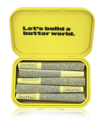 Butter - Zushi -Indica/Hybrid- 20.1% THC | 5g 10pk (Pre-Rolls) | Butter   -dd7 back