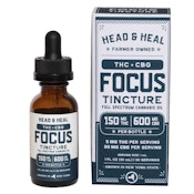 Head and Heal THC- Tincture- Focus