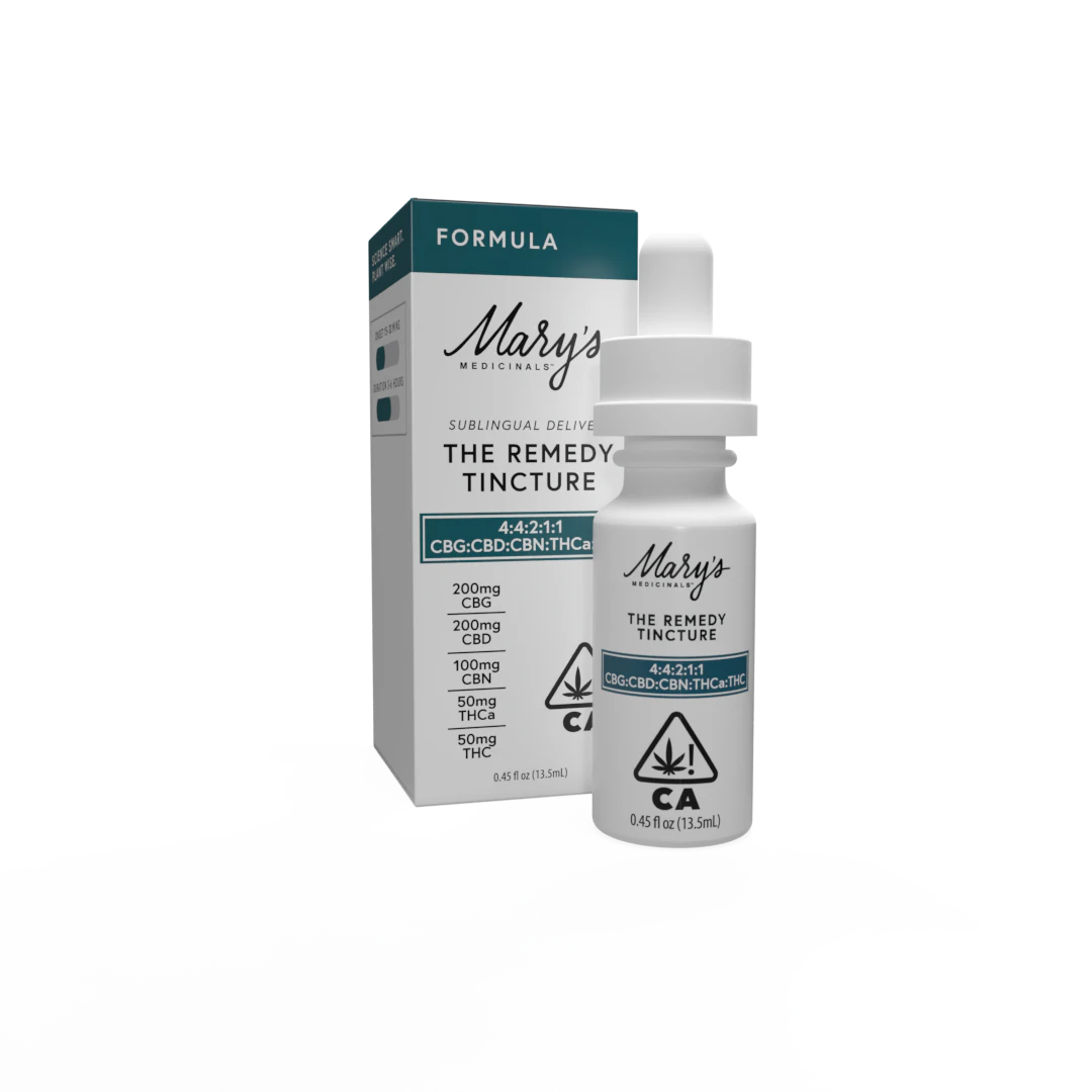 Mary's Medicinals™ - [Mary’s Medicinals] Tincture - 600mg - 'Formula'  4:4:2:1:1 (CBG:CBD:CBN:THCa:THC) Main Image