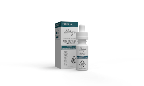 MARY'S MEDICINALS - 4:4:2:1:1 CBG:CBD:CBN:THC:THCa The Remedy Formula 600mg Sublingual Tincture -  Mary's Medicinals