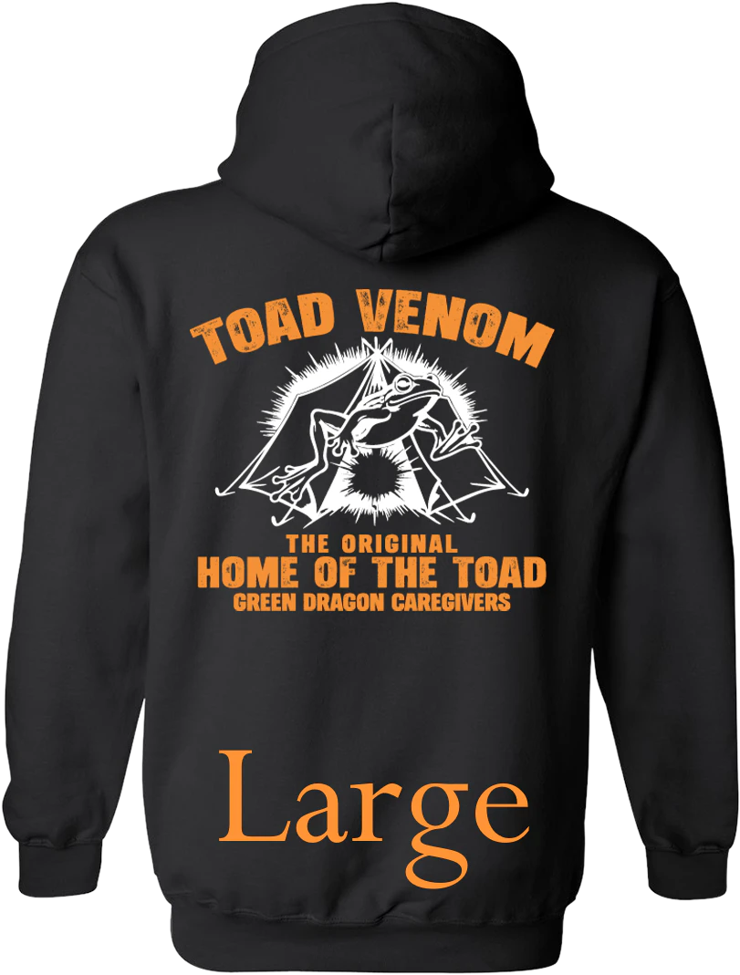 Green Dragon - Green Dragon | "TOAD Black" Hoodie New Style (L) Main Image
