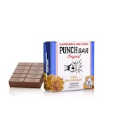[PUNCH] THC CHOCOLATE - 100MG - TOFFEE MILK CHOCOLATE BAR (H)