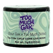 Rosin Tech Labs - Green Box - Too Much Gak - Cold Cure - Concentrate - 1.0g