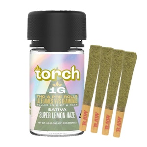 Torch - TORCH | Super Lemon Haze | Lil Flames THCA Prerolls 1G