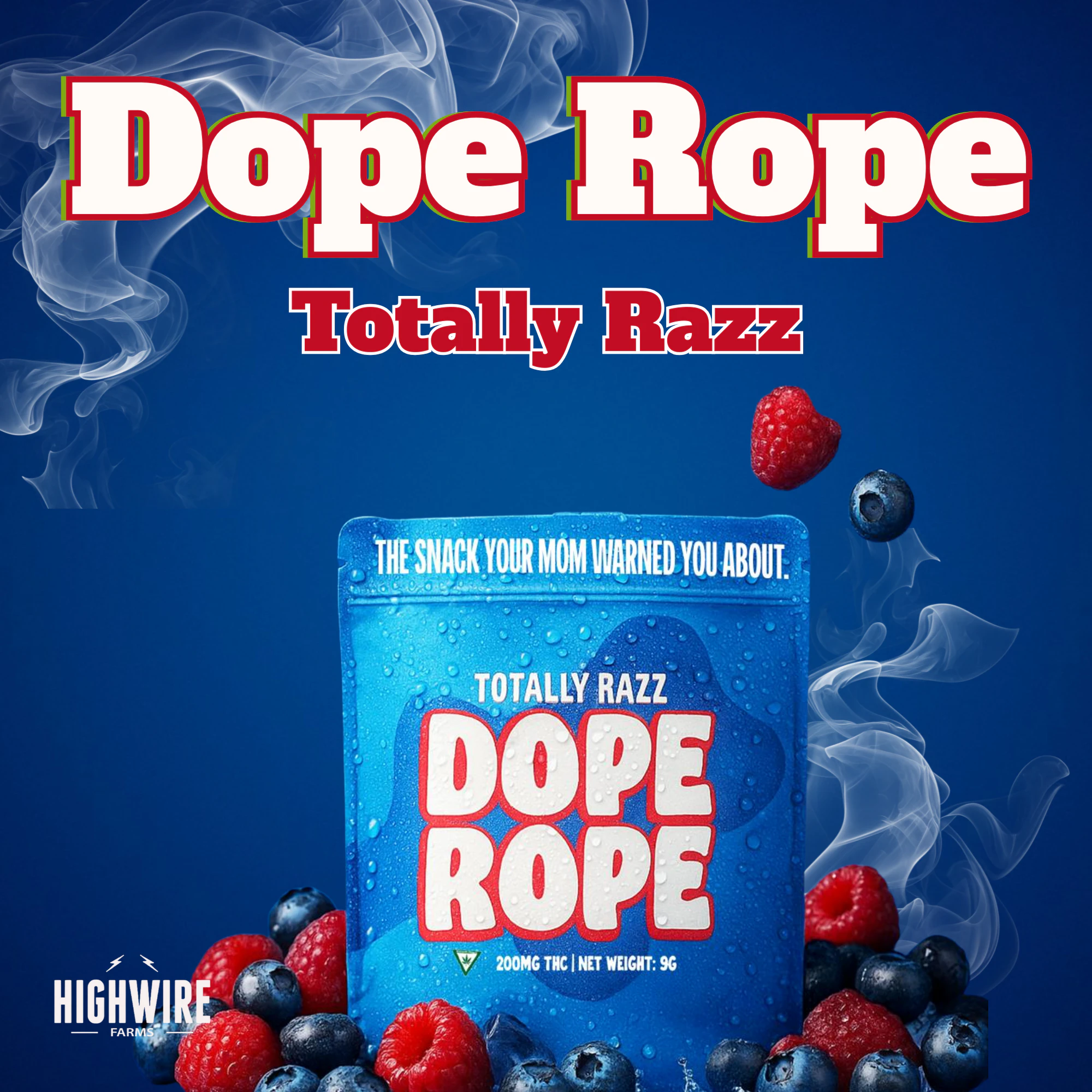 Dope Rope - Dope Rope Totally Razz 200mg Main Image