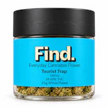 Tourist Trap – Sativa – 24.55% THC | 3.5g Whole Flower | Find. -Z6 