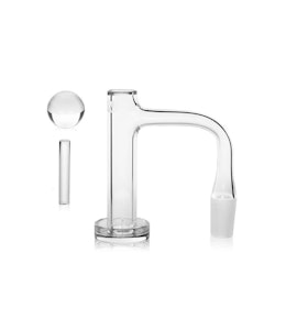 GRAV - Grav - 14mm 90 Degree Quartz Control Tower Banger Set