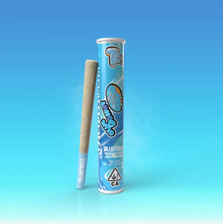 Traditional - Traditional - 1g Preroll - Blue Donut  Main Image