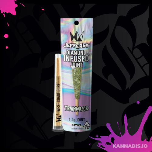 West Coast Cure - Trainwreck - WCC 1.2g Jefferey Infused Pre-Roll Main Image