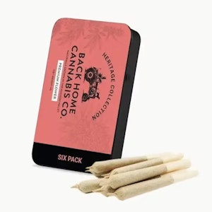 BACK HOME CANNABIS CO - Trainwreck | Pre-rolls | 0.5g/6-pack | Back Home