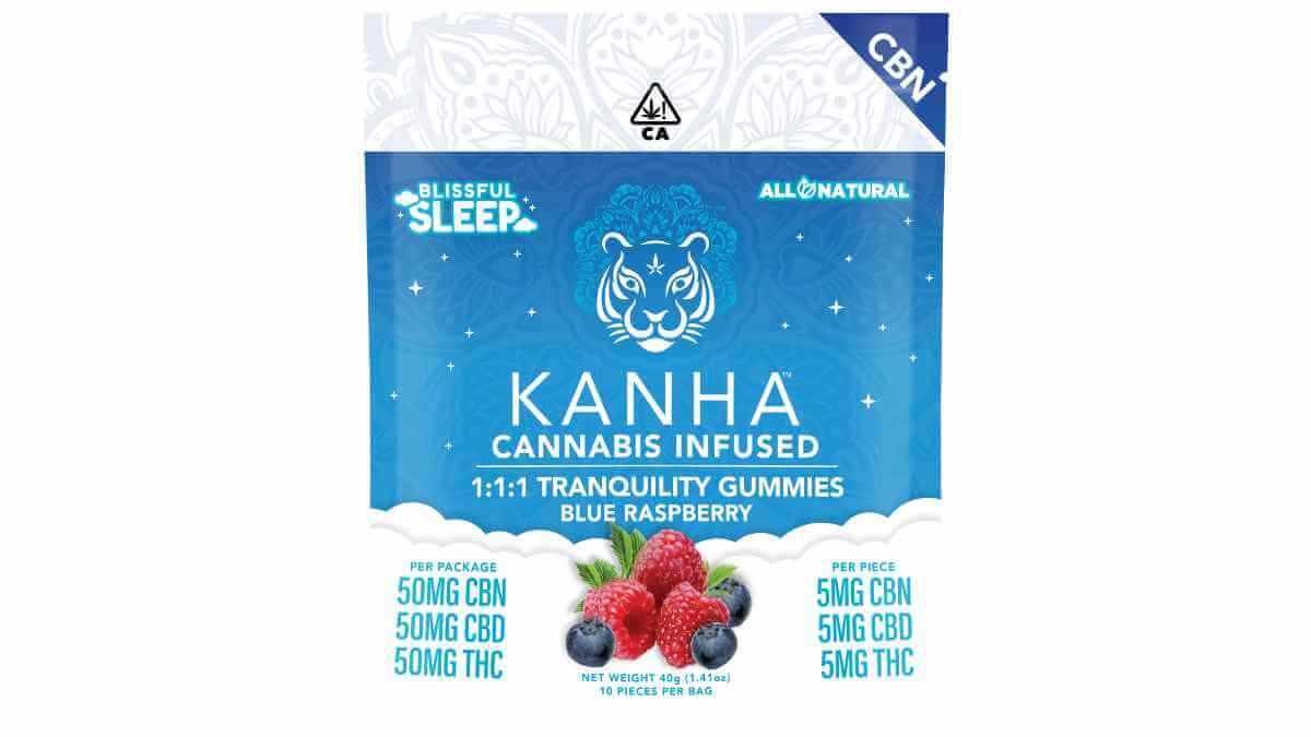 Kanha Gummies Tranquility CBN