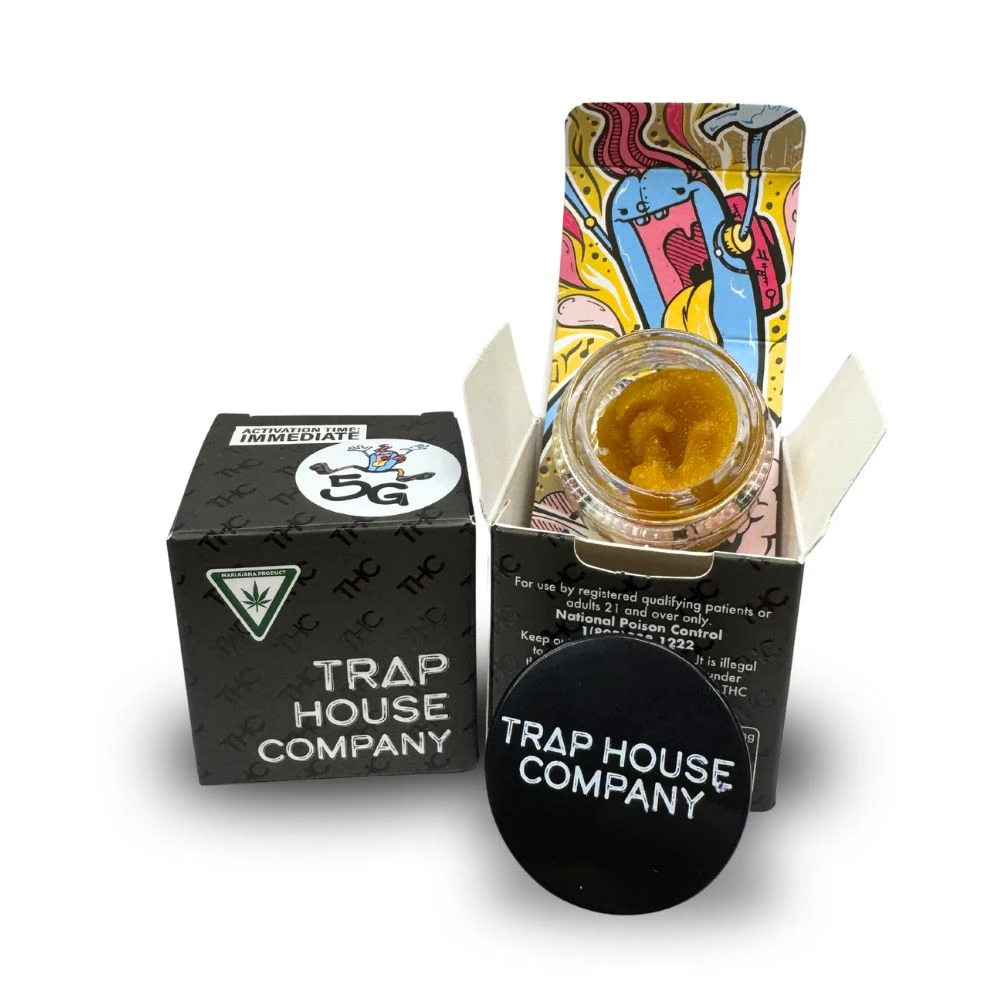 Trap House Company - Cream Zoda 5g Live Resin - TRAP HOUSE COMPANY Main Image