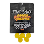 THC Orange Pineapple Trap Snax Gummies | 5 Pack 200mg