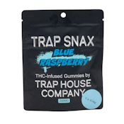 THC Blue Raspberry Trap Snax Gummies | 5 Pack 200mg Each