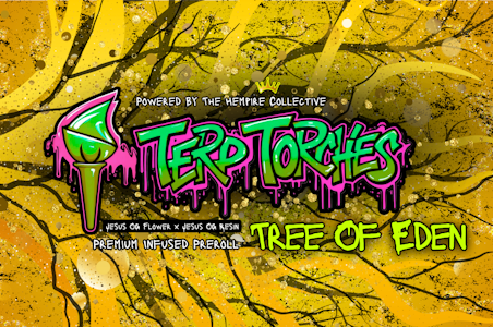 THE HEMPIRE COLLECTIVE - THC Resin Infused Preroll (1G) | Terp Torches | Tree of Eden