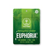 EUPHORIA Honeydew Melon 2:1 THC:CBD 100mg Gummies (10x10mg) - TREETOWN