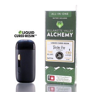 WILLAMETTE VALLEY ALCHEMY - Tricho Pop, Liquid Cured Resin, Disposable, 1g