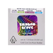 RAINBOW GROVE LIVE ROSIN 1G - TRICHOME MINERS