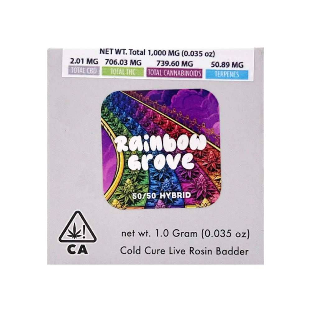 Trichome Miners - RAINBOW GROVE LIVE ROSIN 1G - TRICHOME MINERS Main Image