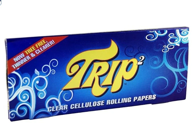 Trip 2 - ROLLING PAPERS - TRIP 2 - CLEAR ASIATIC COTTON MALLOW 1 1/4 