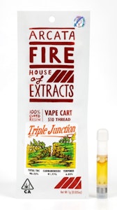 ARCATA FIRE - Arcata Fire - 1g Cured Resin Vape Cart - Triple Junction