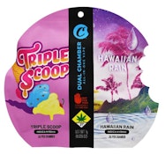 Cookies 1g Triple Scoop/Hawaiian Rain Dual Chamber Disposable