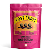 LOST FARM - TRIPLE BURGER-DRAGON FRUIT 100MG SOLVENTLESS LIVE ROSIN GUMMIES