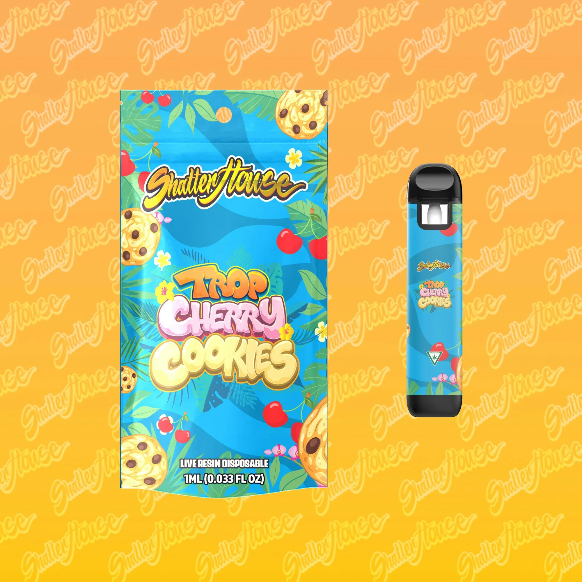 Shatter House - Shatter House - Tropicana Cherry Cookies - 1g Disp Vape Main Image
