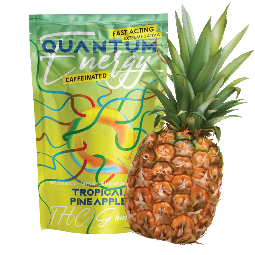 Choice Labs - Quantum - 100mg Gummies - Tropical Pineapple Main Image