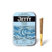 Jetty .5g Tropaya x Fatso Live Resin Infused Pre-Roll 5pk