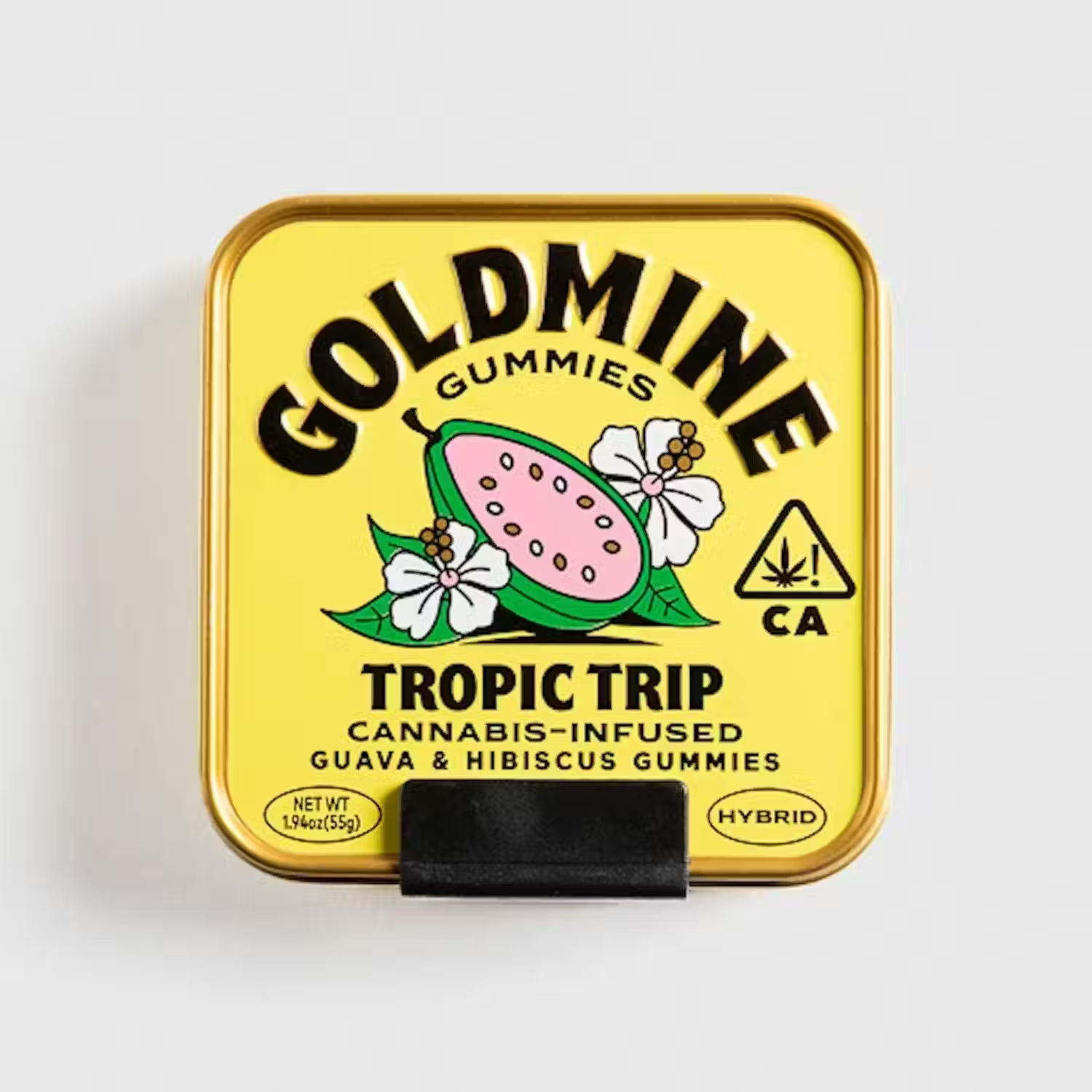 Goldmine Tropic Trip Guava & Hibiscus Hybrid Gummies 100mg