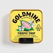 Goldmine Tropic Trip Guava & Hibiscus Hybrid Gummies 100mg