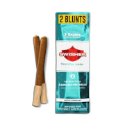 Tropical Bash 2pk Infused Blunts (3g total/1.5g each) - SWISHER BLUNTS