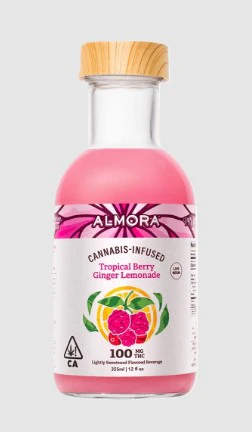 ALMORA FARMS - Almora Tropical Berry Ginger Lemonade 100mg Main Image