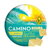 Tropical Burst (Energy) (S)| 10mg THC: 5Mg THCV 10Pk Sours Gummies | Camino