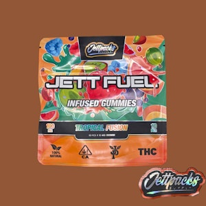 Jettpacks Supply - Jett Fuel 100 mg Gummies- Tropical Fusion
