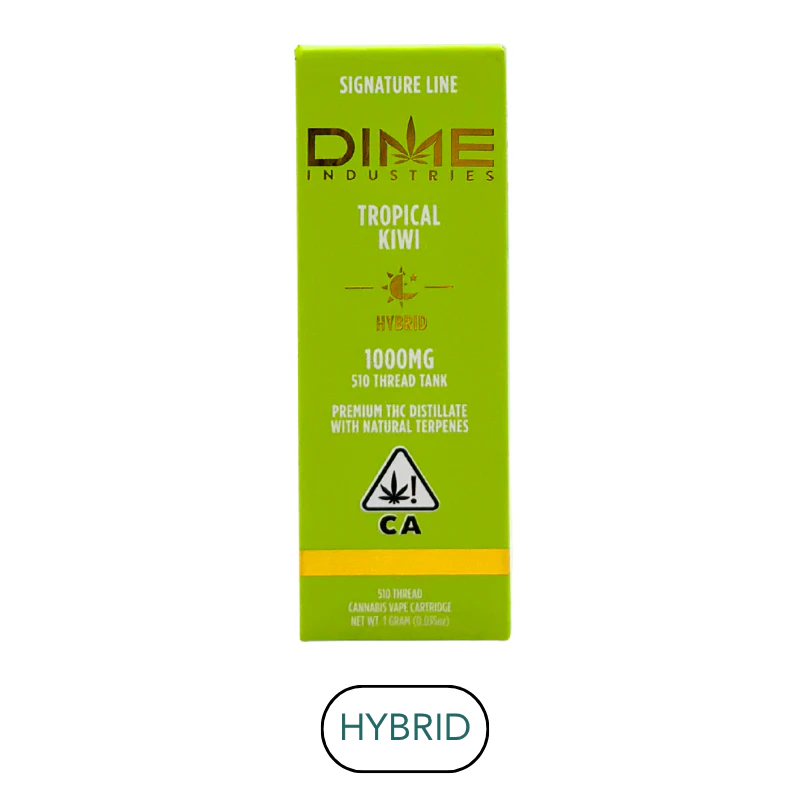 Dime Industries - Dime Industries - Signature - Tropical Kiwi - Vape Cart - 1.0g Main Image