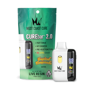WEST COAST CURE - Tropical Lemonade (S) | 1g Live Resin CUREbar All In One 2.0 | West Coast Cure