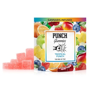 Punch Edibles - Punch Edibles Tropical Punch Gummies 100mg
