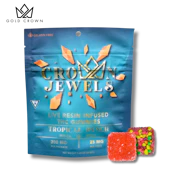 Tropical Punch 200mg Live Resin Gummies W/ Nerds (8x25mg)