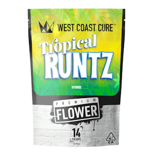 WEST COAST CURE - West Coast Cure Tropical Runtz Premium Flower 14.0g