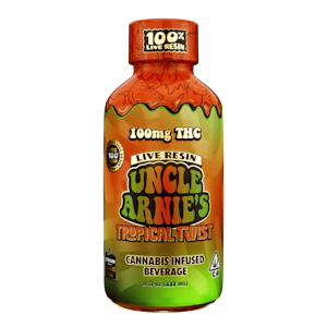 UNCLE ARNIE'S - Tropical Twist | 8oz 100% Live Resin Beverage | Uncle Arnie's